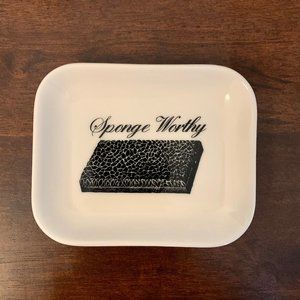 Fishs Eddy Sponge Worthy Sponge Tray